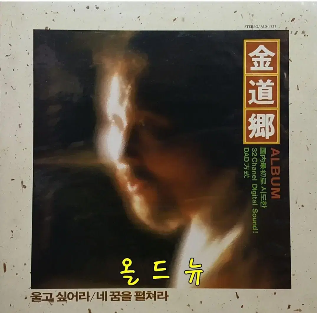 김도향 LP 울고 싶어라 NM/NM